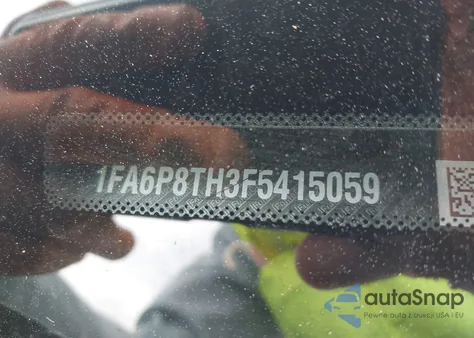 2015 Ford Mustang Ecoboost from USA, damaged, VIN 1FA6P8TH3F5415059